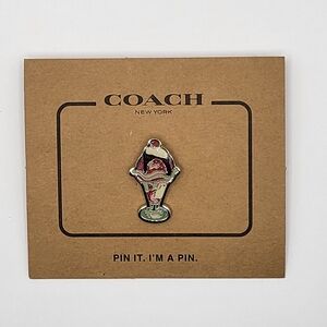Coach Ice Cream Sundae Pin